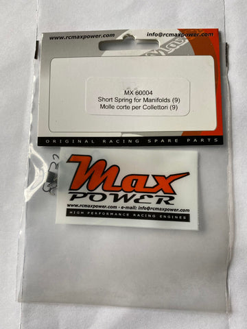 Max Power MX 60004 Short Springs for Manifold-Exhaust(9)