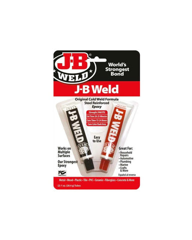 J-B Weld™ Original Cold-Weld Formula Steel Reinforced Epoxy Twin Tube 2x28.4gr