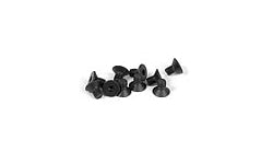 STEEL SCREWS FLAT HEAD 3X4 (10)